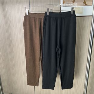 7065品牌撤柜ST时尚女装新款哈伦裤女秋冬萝卜高腰宽松休闲裤子