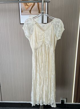 5300撤柜AL法式小众夏季新款设计气质显瘦连衣裙长裙裙子