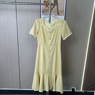 2640撤柜AL夏季新款女装妹妹裙子显瘦洋气减龄连衣裙夏装