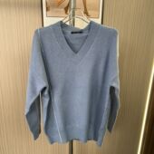 3027撤柜cg大码 套头秋冬休闲套头毛衣 长袖 新款 简约宽松针织衫