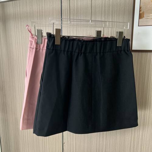 4544品牌撤柜剪标时尚女装2026夏季工装松紧半身裙短裙