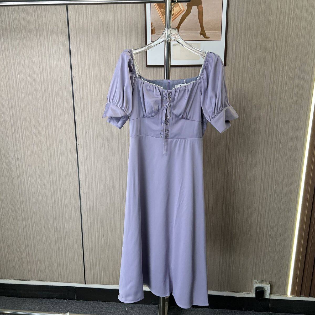 1043撤柜NH女装夏季时尚设计款气质连衣裙