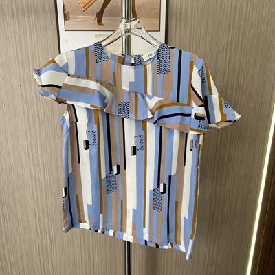 2026-91撤柜春夏季时尚设计款休闲无袖衬衫上衣