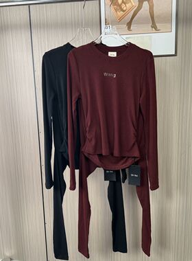 6119撤柜DS春秋时尚休闲设计款长袖T恤上衣