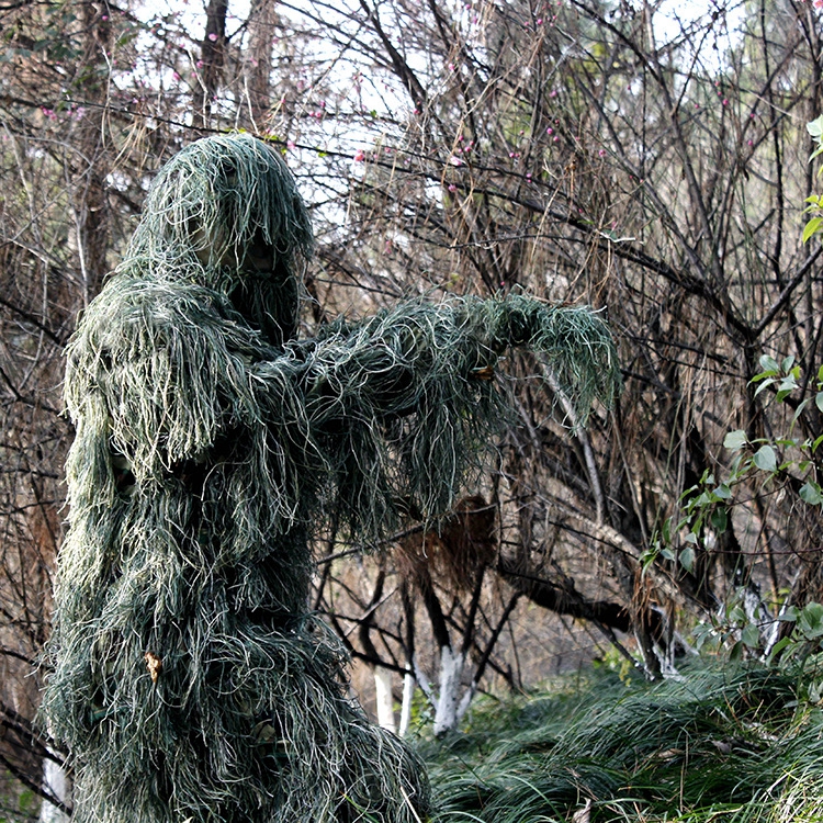 万圣节成人服装吃鸡游戏服吉利服隐身衣树叶伪装绝地求生刺激战场