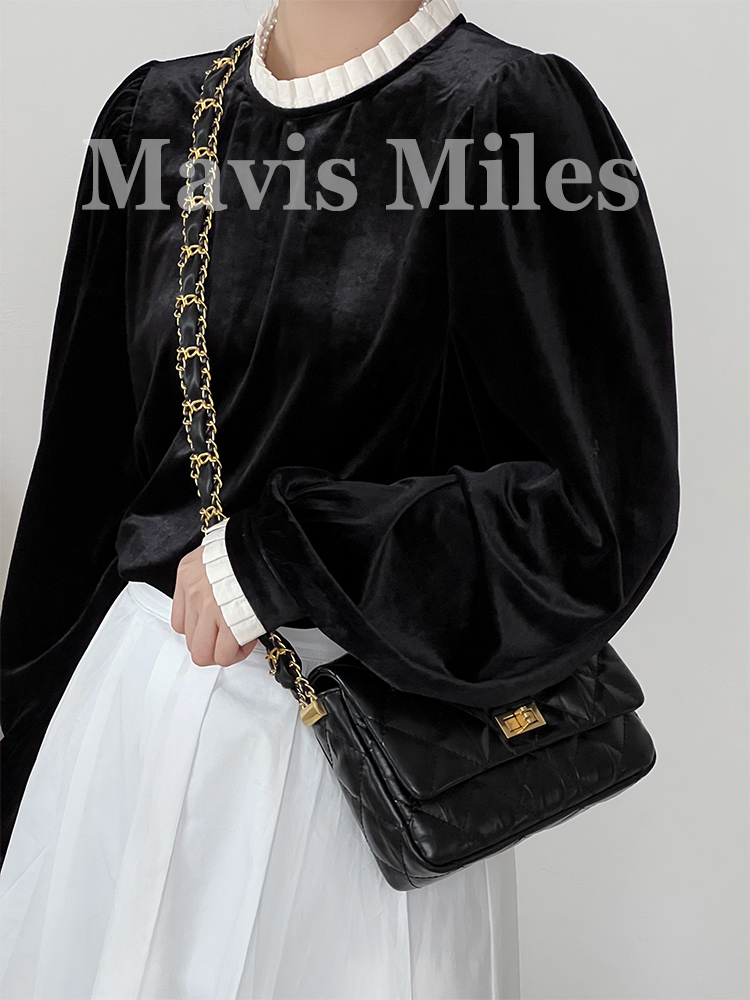 MavisMiles牛皮小方包