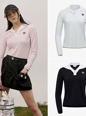 韩国原单高尔夫球服25初秋新款T恤运动休闲速干潮流女款长袖上衣