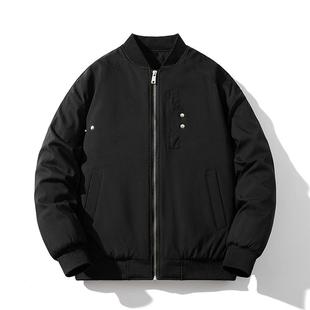 复古飞行员夹克加厚棒球棉服潮牌休闲外套 美式 2025秋冬款 棉衣男士
