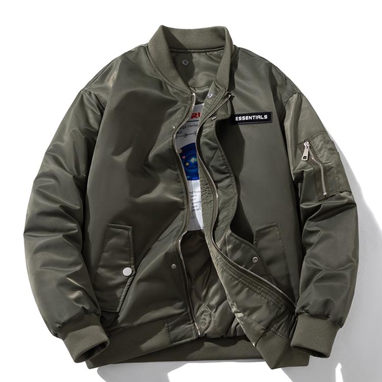 美式工装MA1飞行员夹克棉