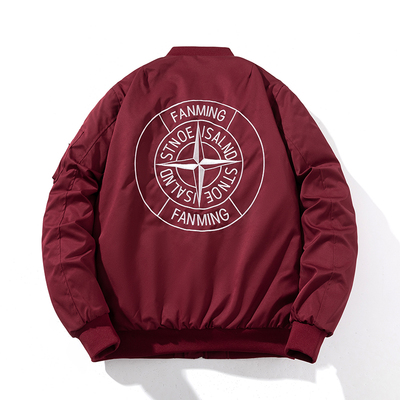 秋冬季潮牌棒球棉服男情侣