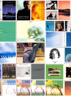 安德列加侬André Gagnon加拿大钢琴音乐家320k+FLAC无损音源23张