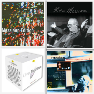 C61 梅西安Olivier Messiaen法国著名作曲家古典无损音源3套54CD