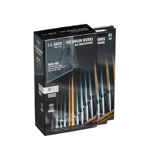 Y193 巴赫管风琴系列全集 Knud Vad SACD DSD无损音源 18张