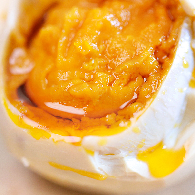 等一味轻盐蟹皇蛋流沙质感哇！