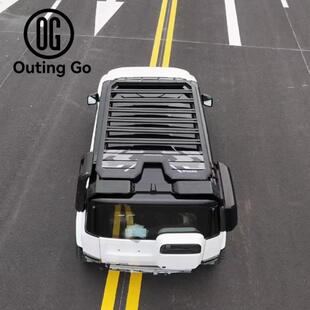 奇瑞icarv23车顶行李架A款B款平台配送大块扰流板