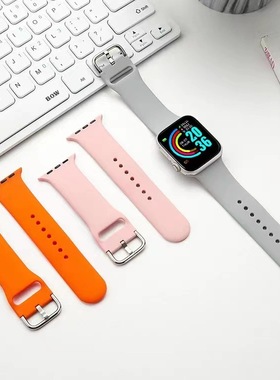 适用华强北watch S10智能手表硅胶表带 s10 Ultra3 max腕带表链s9