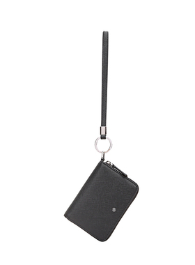 风琴卡包真皮男女头层牛皮多卡位卡片夹挂绳信用卡套证件收纳包