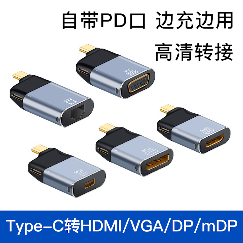 typec高清转接头HDMI/DP