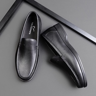 烟斗皮鞋男新款男鞋名人烟斗皮鞋商务休闲男鞋休闲皮鞋0493403