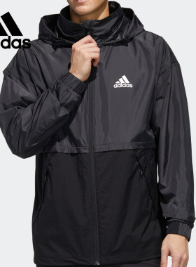 Adidas/阿迪达斯正品 夏季新款男子户外运动夹克外套 FM7516