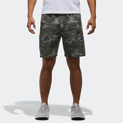 男子迷彩梭织休闲短裤