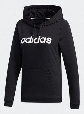 Adidas/阿迪达斯正品NEO W ESNTL LOG SWH 女子运动套头衫 GJ7922