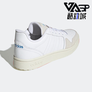 GY7120 NEO男子运动休闲舒适轻便系带低帮板鞋 Adidas 阿迪达斯正品