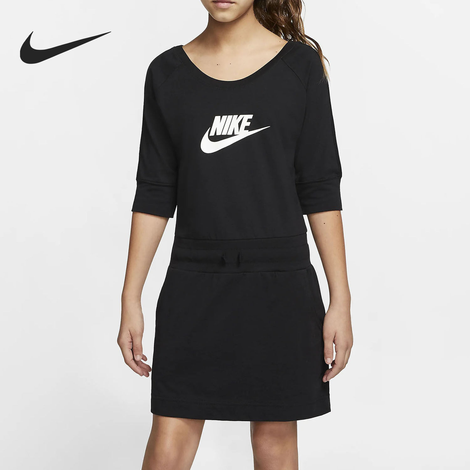 Nike/耐克正品 春夏 SPORTSWEAR 女大童连衣裙CJ7433 939455