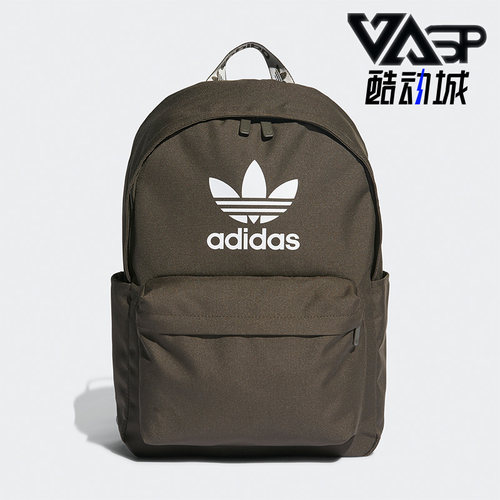 阿迪达斯三叶草时尚运动双肩背包