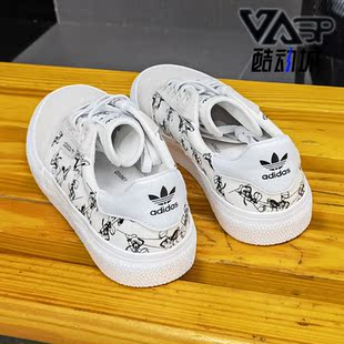 运动鞋 Disney高飞联名系列男女经典 FW6240 阿迪达斯正品 Adidas