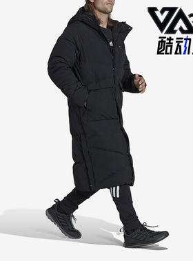 Adidas/阿迪达斯正品冬季新款男子运动保暖长款羽绒服HN9927
