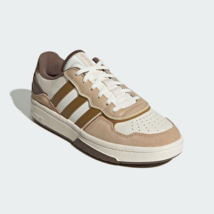 休闲板鞋 Adidas REFIT情侣款 三叶草COURT ID6068 阿迪达斯正品