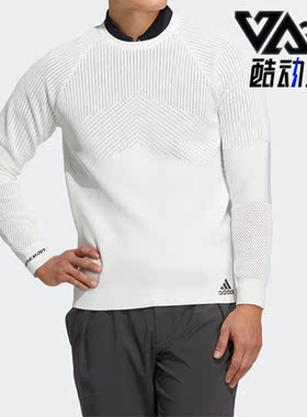 Adidas阿迪达斯正品PKPULLOVER男子高尔夫套头上衣运动卫衣HB3598
