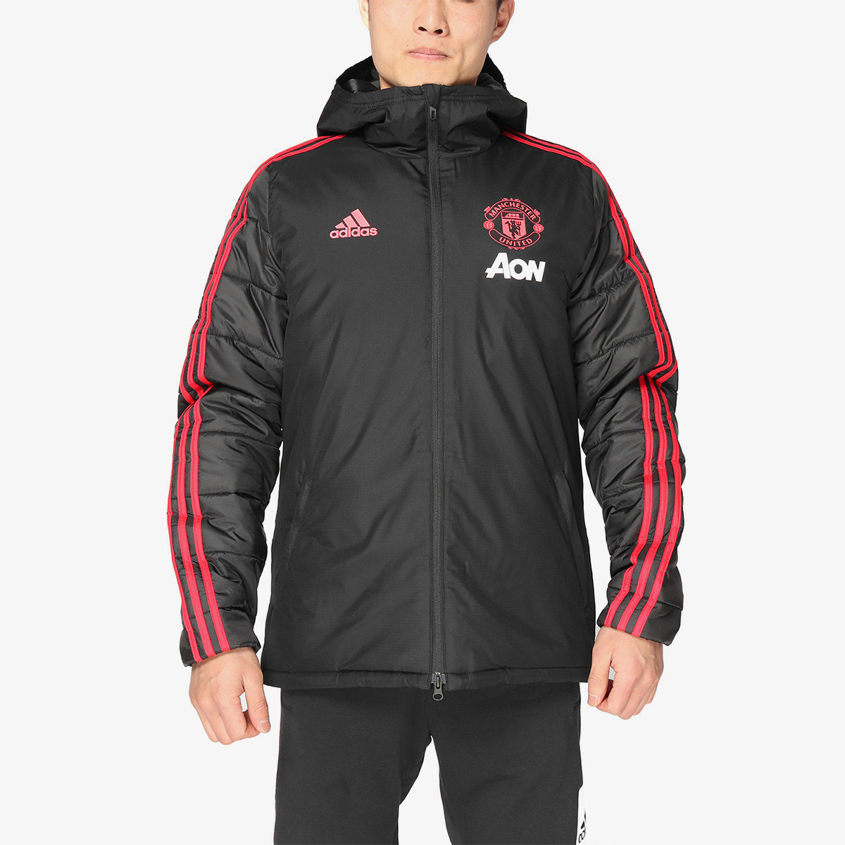 Adidas/阿迪达斯正品 MUFC WINT JK 曼联冬季训练棉服外套 CW7626