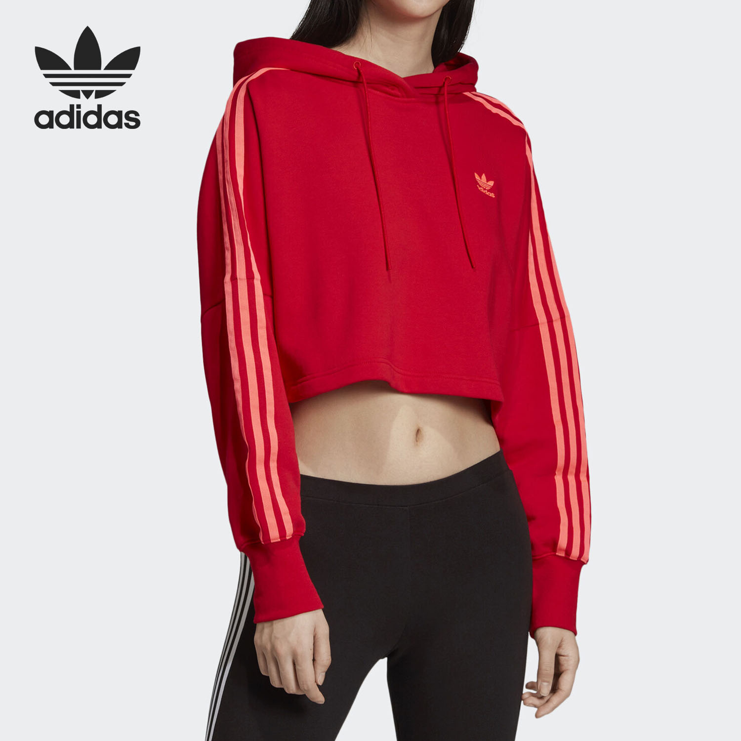 阿迪达斯女子正品运动卫衣清仓特价EJ9345 H33539【国际码】