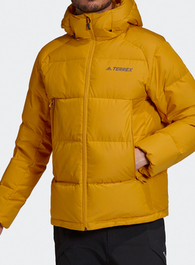 Adidas/阿迪达斯正品秋季新款男子冬季户外休闲运动羽绒服 GE9899