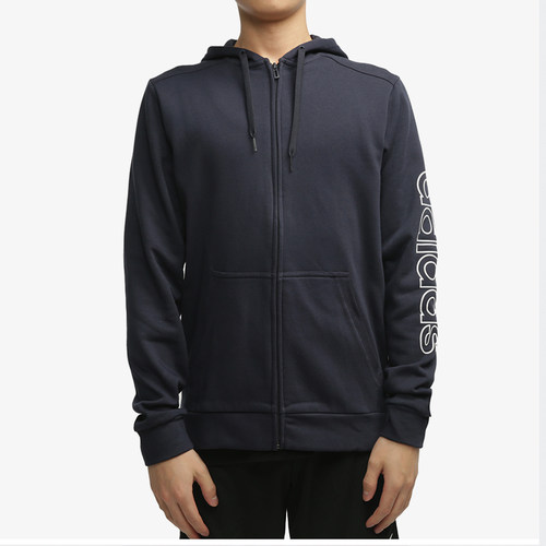 Adidas/阿迪达斯正品 秋季新款连帽休闲男子运动外套 DQ3117