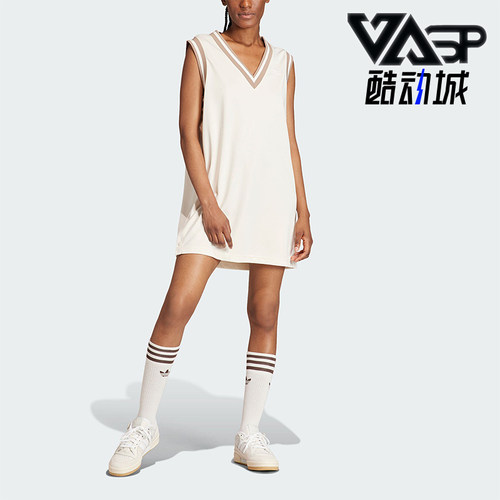 Adidas/阿迪达斯女子无袖连衣裙