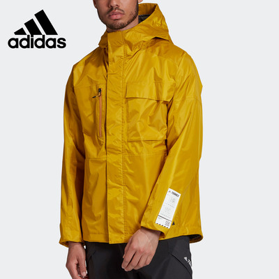 Adidas/阿迪达斯正品秋季男子户外运动连帽夹克外套 GI7966