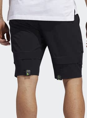 Adidas/阿迪达斯正品新款M SHORT ID RLX 多口袋工装短裤 FT2785