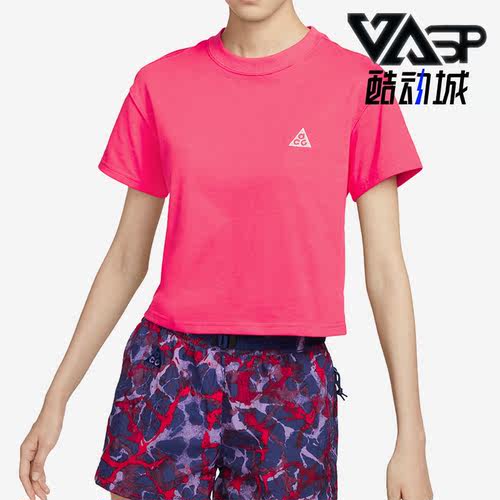 耐克女子运动时尚休闲圆领短袖