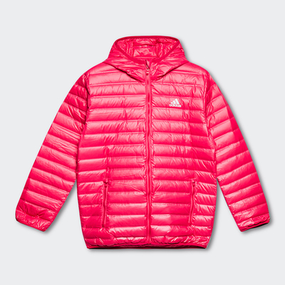 阿迪达斯小童连帽保暖运动羽绒服