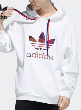 Adidas/阿迪达斯正品三叶草 新款男子休闲运动套头衫卫衣 H09192