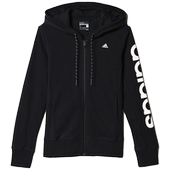 运动休闲连帽针织夹克外套 春秋女款 AJ4579 阿迪达斯正品 Adidas