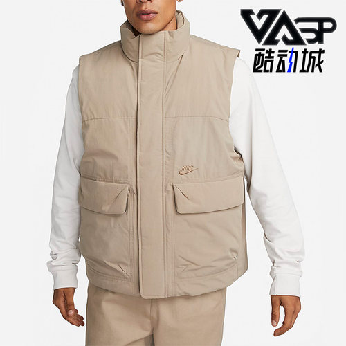 Nike/耐克正品冬季新款男子运动休闲保暖耐磨棉马甲 DQ4305-247