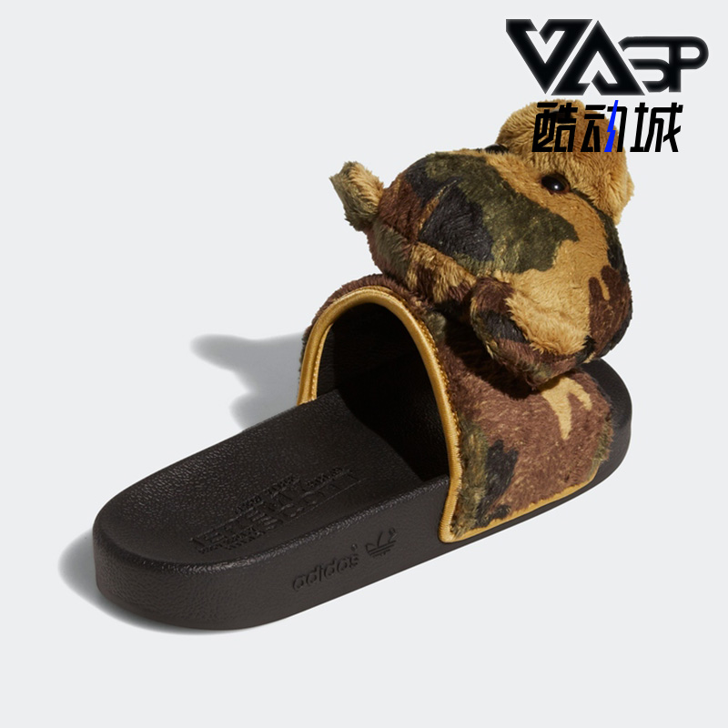 拖鞋正品Adidas/阿迪达斯