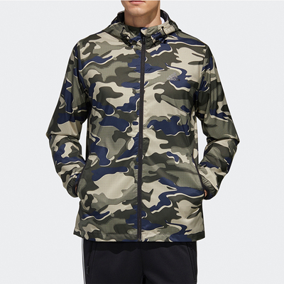 阿迪达斯运动男子夹克外套正品