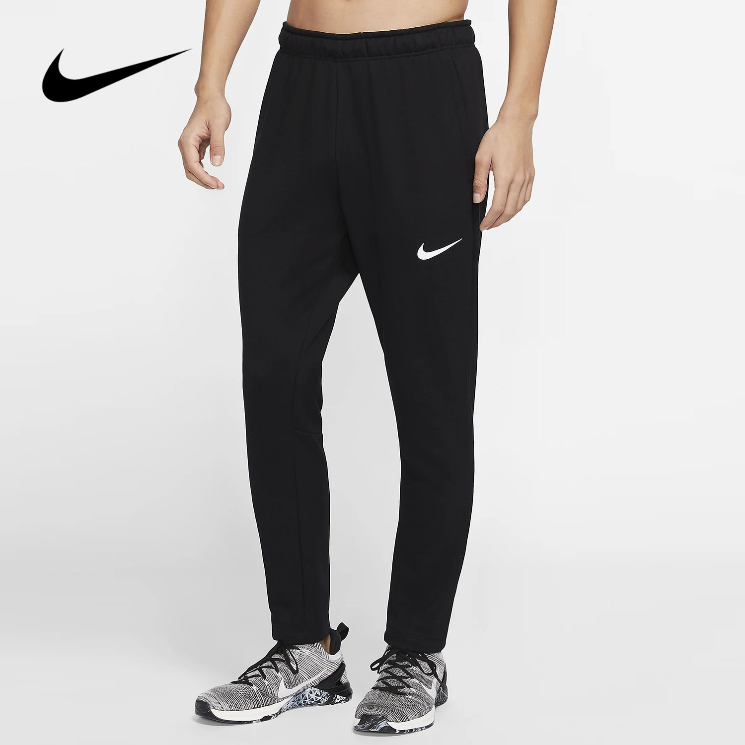 Nike/耐克正品 春季新款 DRI-FIT 男子针织运动训练长裤CJ4326