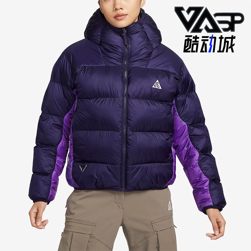 Nike/耐克正品冬季新款女子ACG户外宽松保暖连帽棉服FB8001