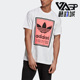 三叶草男子圆领印花透气短袖 Adidas 阿迪达斯正品 T恤ED6938